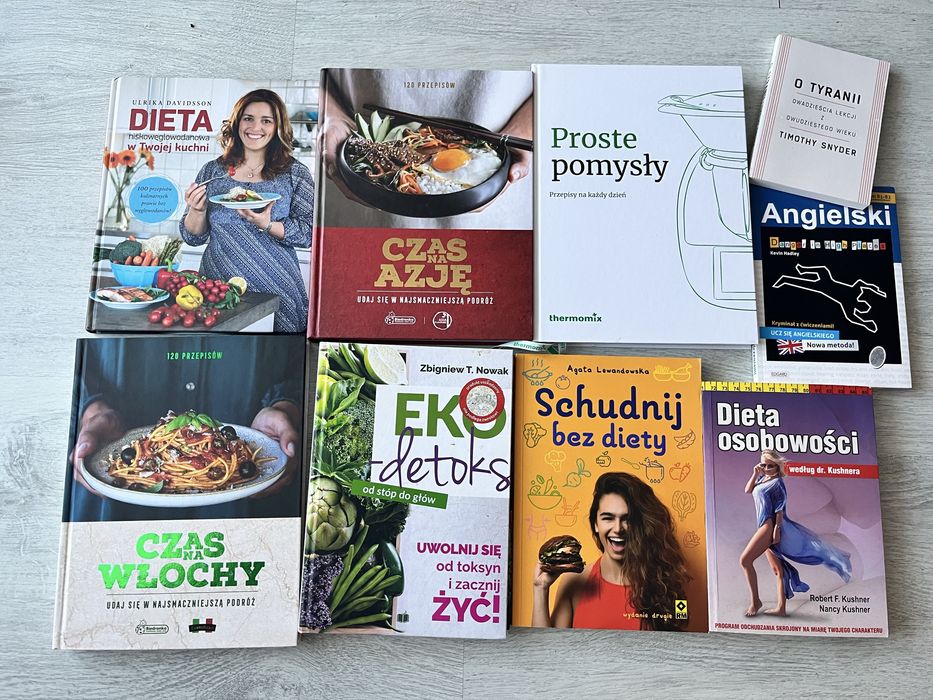 Książki różne zestaw