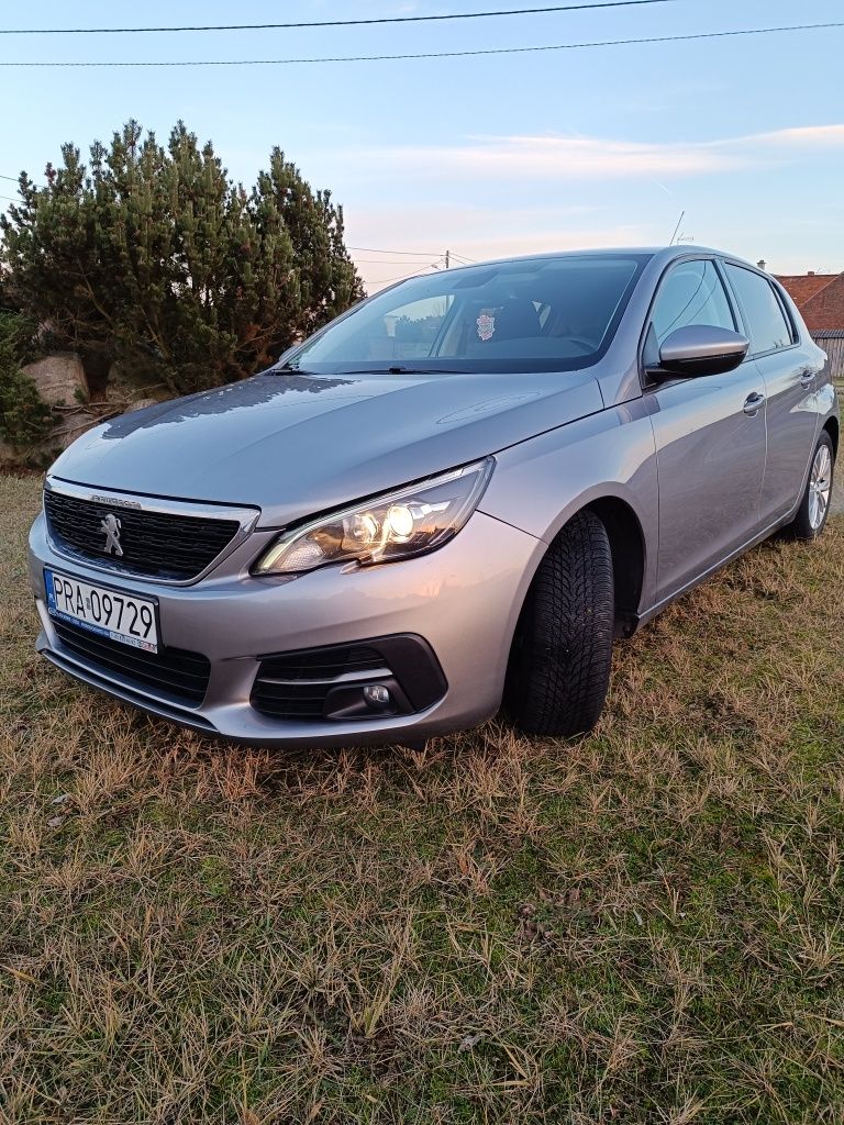 Peugeot 308 t9 1.5 bluehadi automat EAT8G 130km 2018r