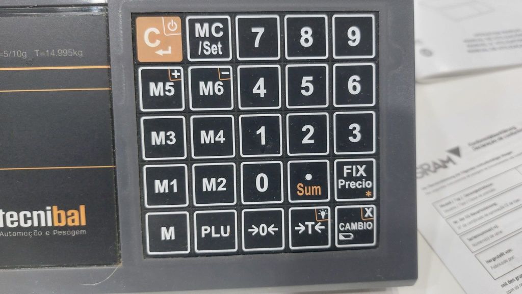 Balança Comercial Gram ZFOC-30P RS