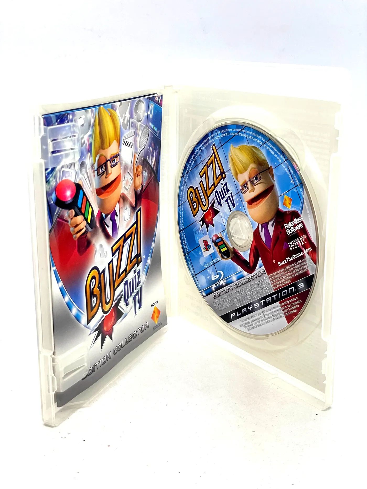 Buzz TV Quizz Collector's Edition PS3 Po Angielsku