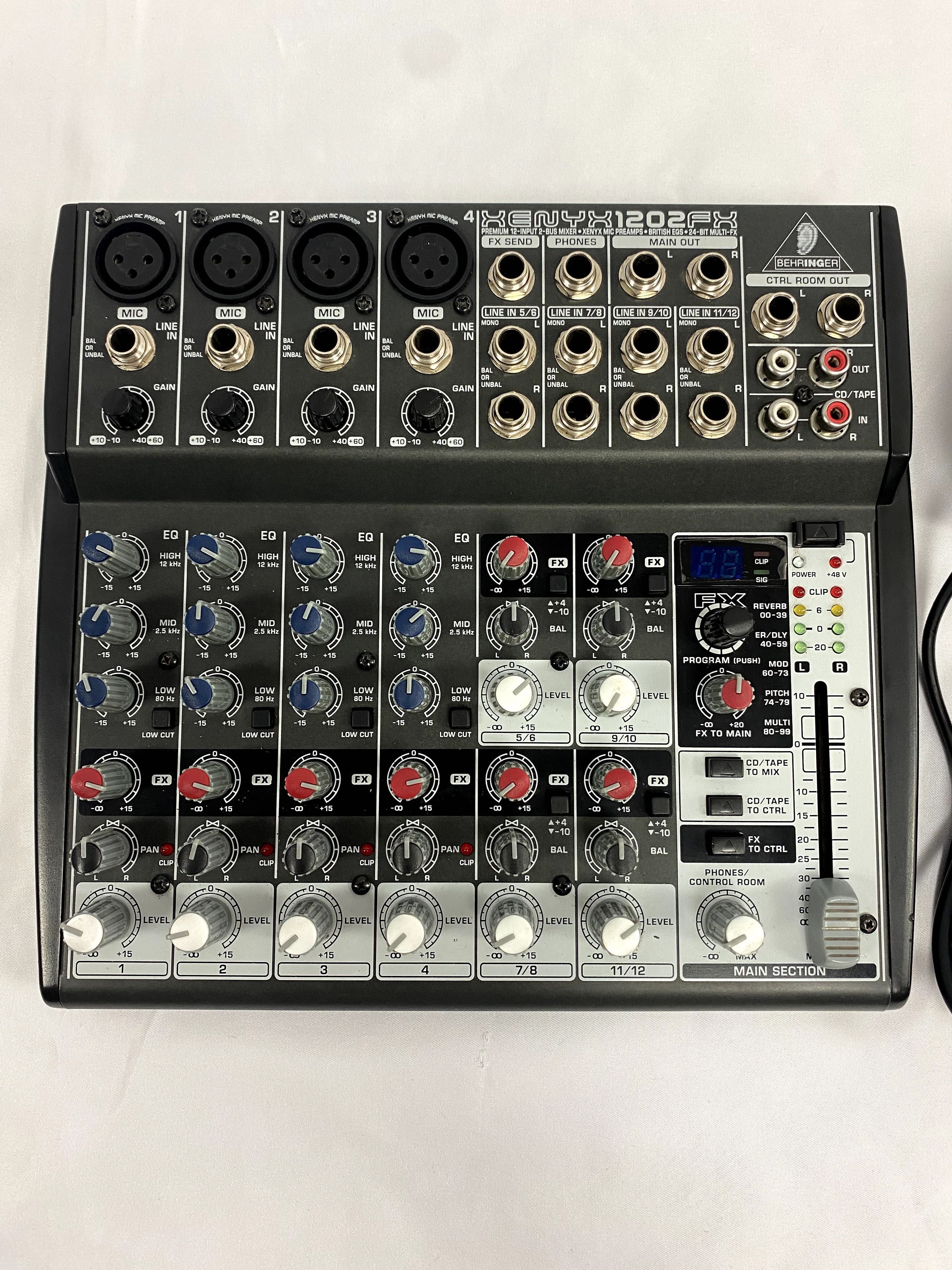 Mikser analogowy Behringer Xenyx 1202FX