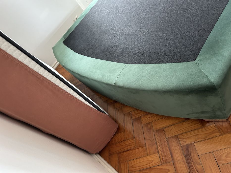 Cama velvet- Velvet Bed