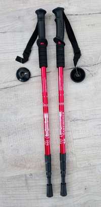 Czerwone kijki nordic walking nowe