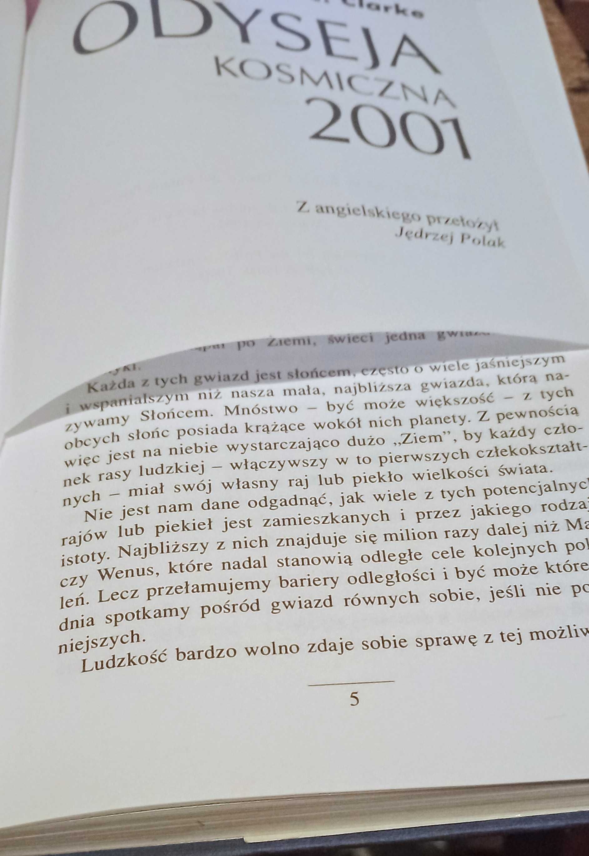 Arthur C.Clarke x 4 Odyseja kosmiczna 2001,2010,2061,3001 finał