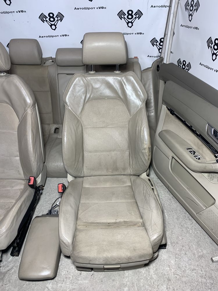 AUDI A6 C6 Ауді А6 С6 Ауди  салон шкіра алькантара S-Line сидіння кожа