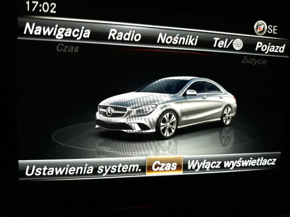 Polskie Menu Mercedes USA EU NTG 4.5 5s1 5.5 6 7 MAPA 2024 LAMPY