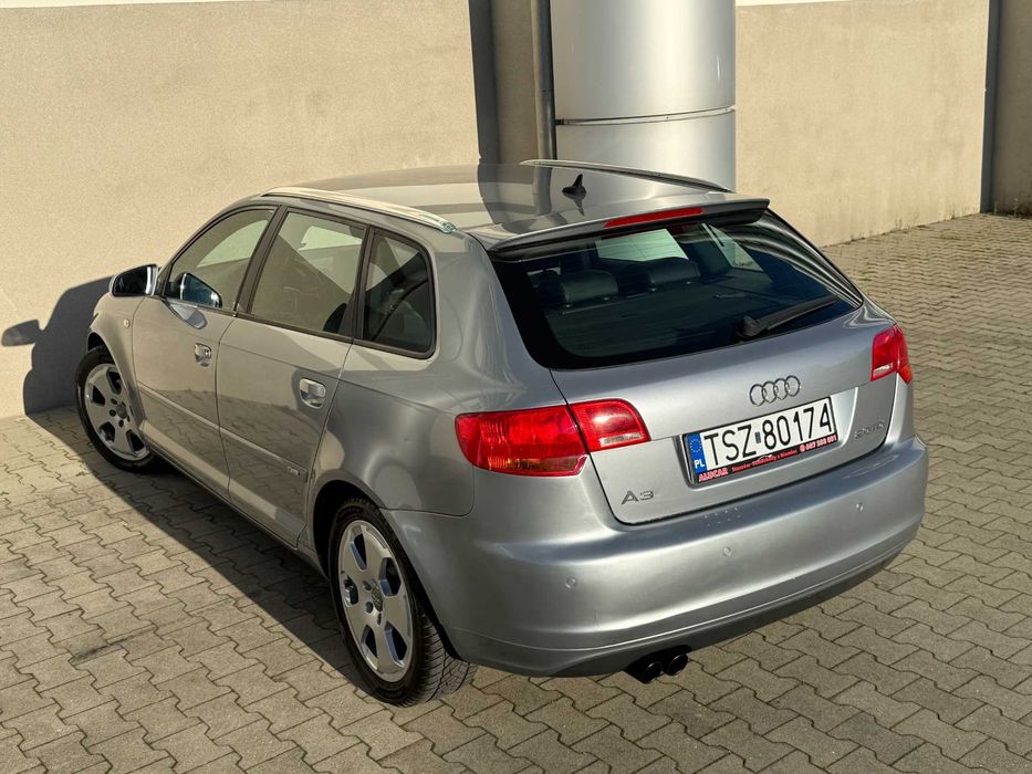 AUDI A3 TDI 170KM S-LINE Bixenon Navi Alu 17 skóry Zarejestrowana