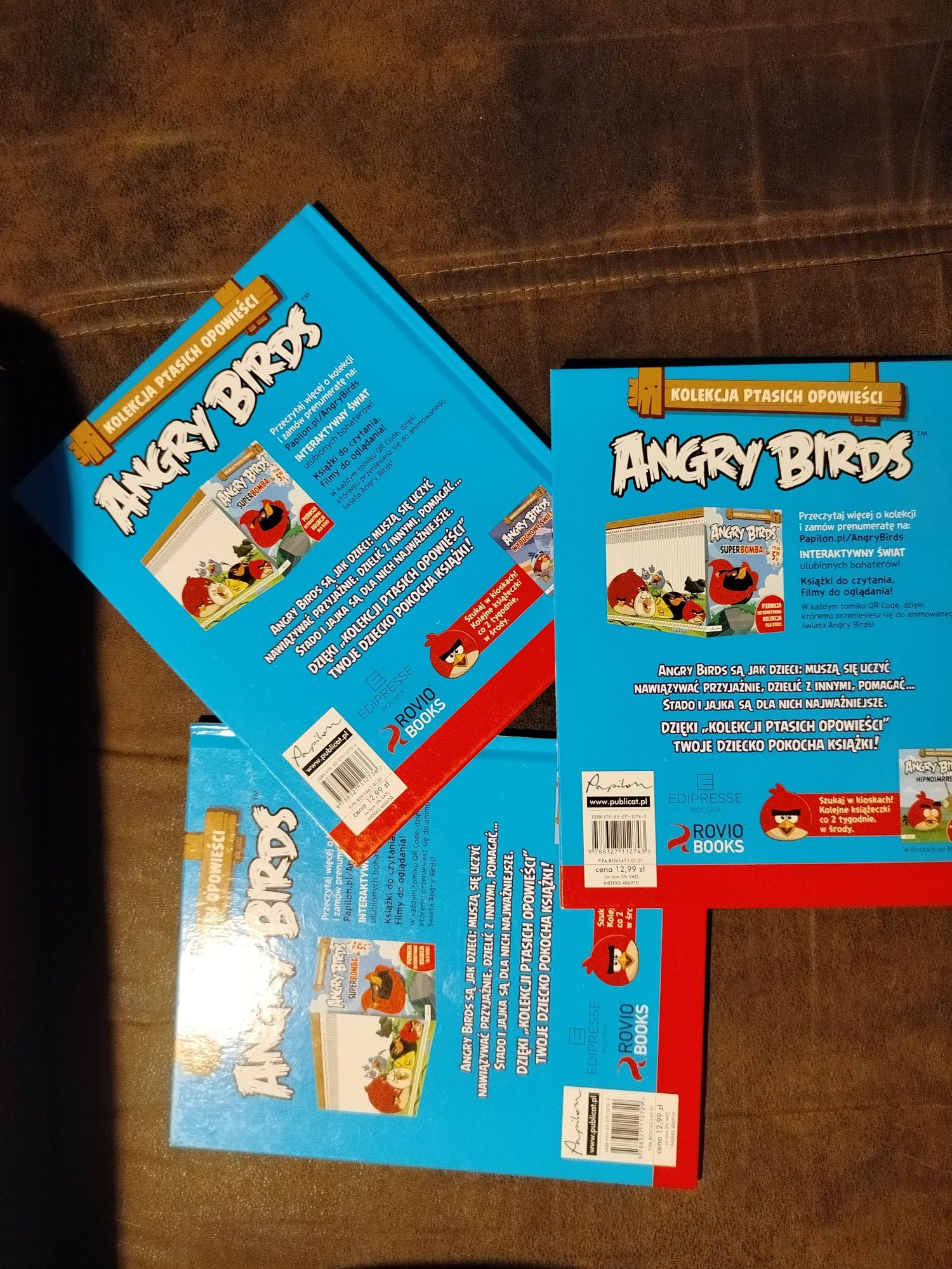 zestaw 3 książek angry birds tom 7 - tom 9