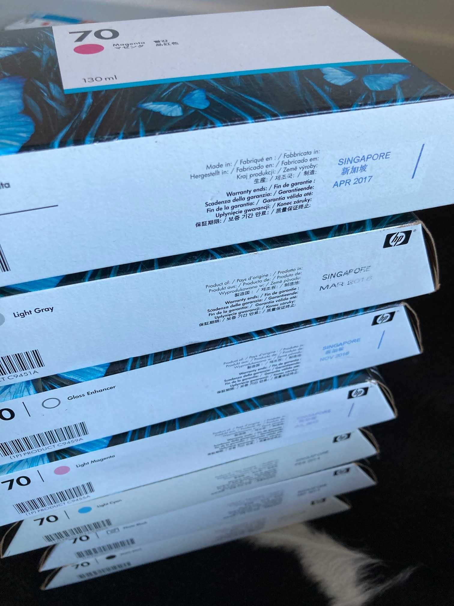 Hp designjet z3100 z3200 tusze 70 z2100 #70 głowice printhead