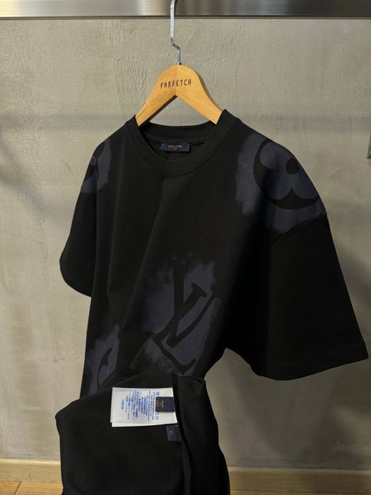 Футболка Louis Vuitton мужская оригинал оверсайз