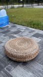Pufa siedzisko rattan
