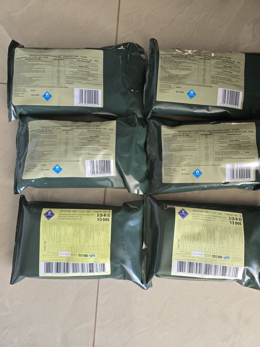 Rację żywnościowe całość 50zl