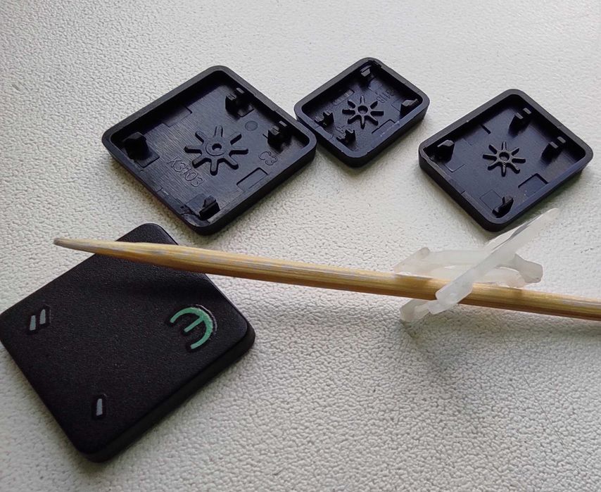 клавиши с клавиатуры от ноутбука ASUS (подходит ко многим моделям)