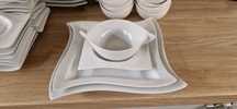 Zastawa stołowa Porcelana Talerze Zestaw