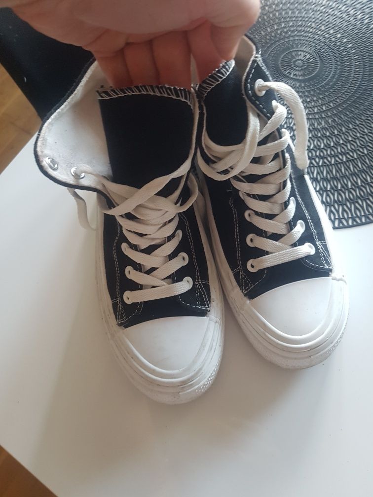 Trampki czarne 40