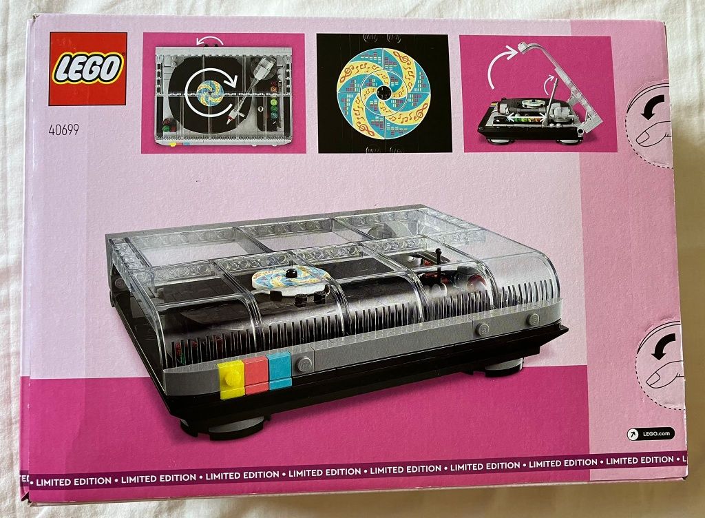 Gira-discos Retro - Lego 40699 limited edition Retro Record Player