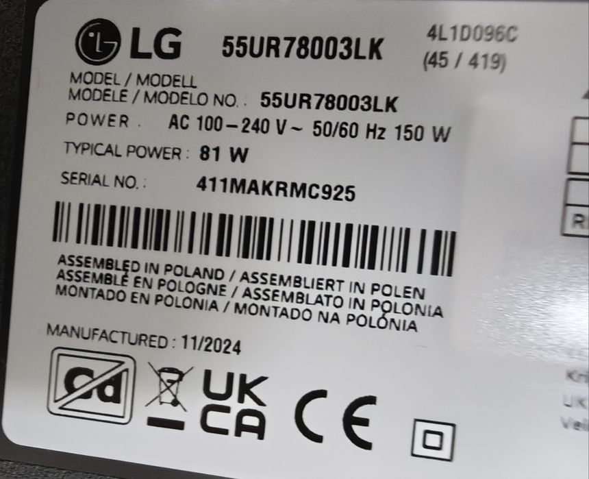 Várias Peças TV Lg e outras