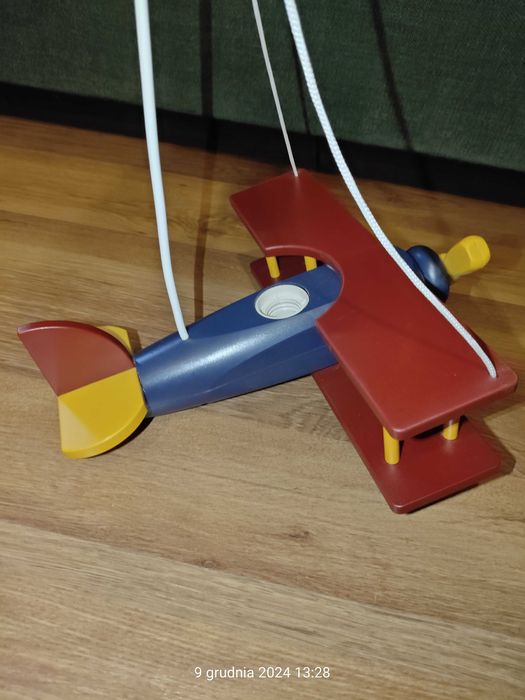 Żyrandol / lampa samolot do pokoju dziecka