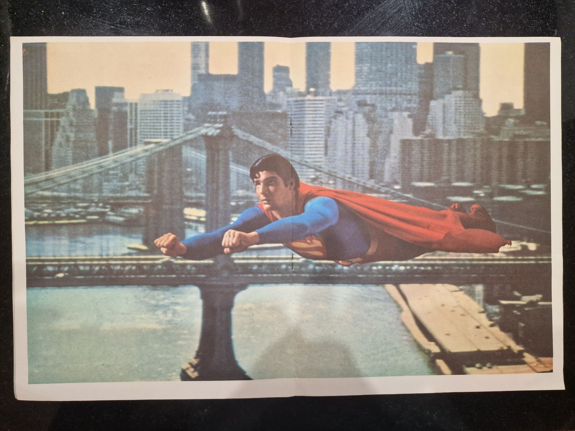 Caderneta de cromos Superman the Movie - 1979, como novo