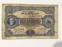 2,5 escudos 1921 Banco Nacional Ultramarino Província de Angola