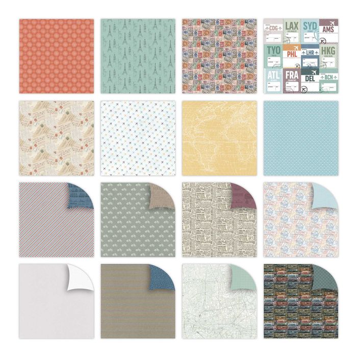 Blocos de papel para Scrapbooking - First Edition