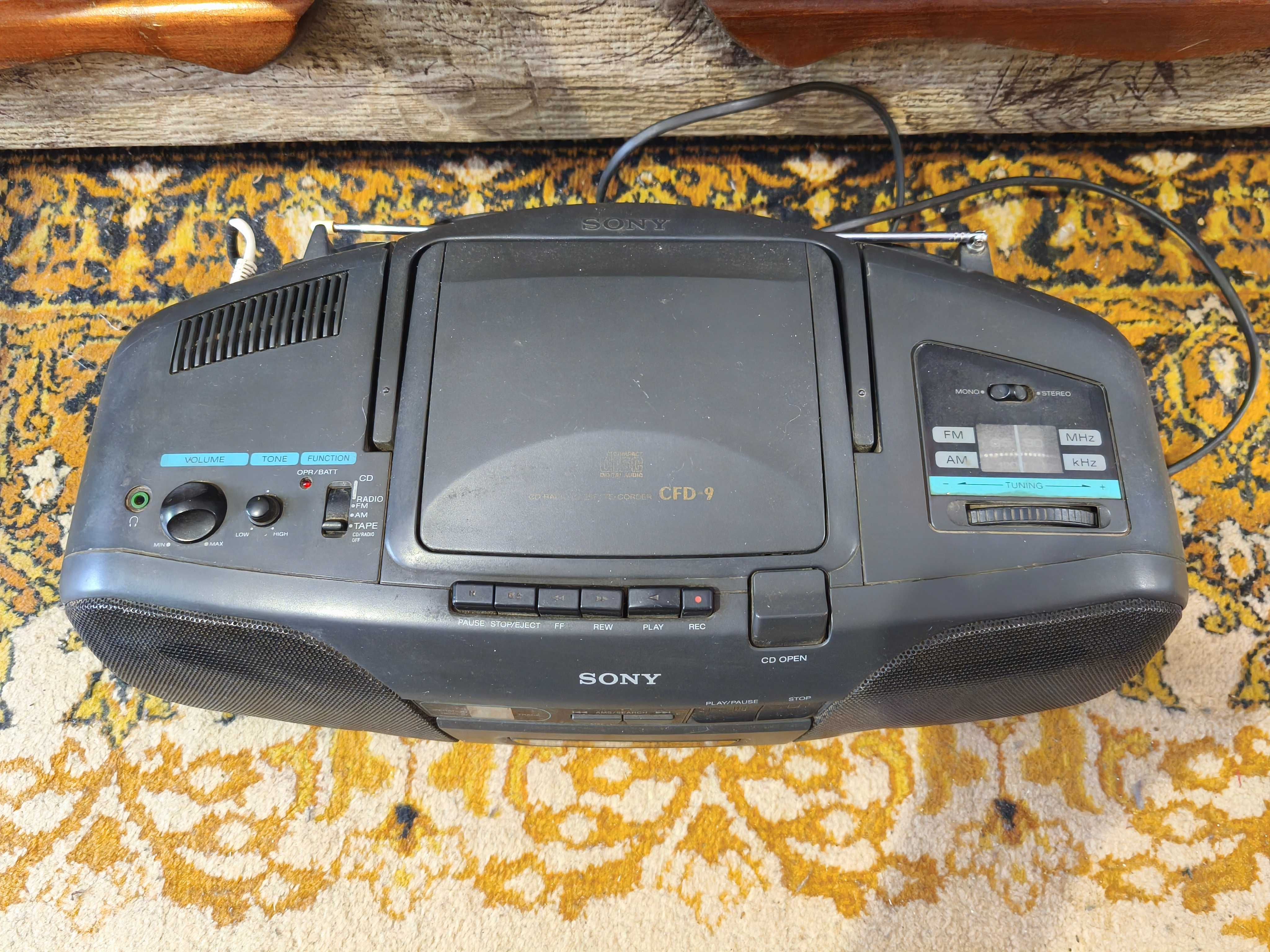 магнитола sony cfd-9