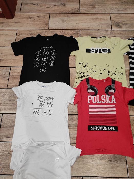 T-shirty 8szt rozm.146