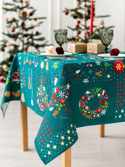 Різдвяні скатертини, новорічні скатертини, скатертина на різдво