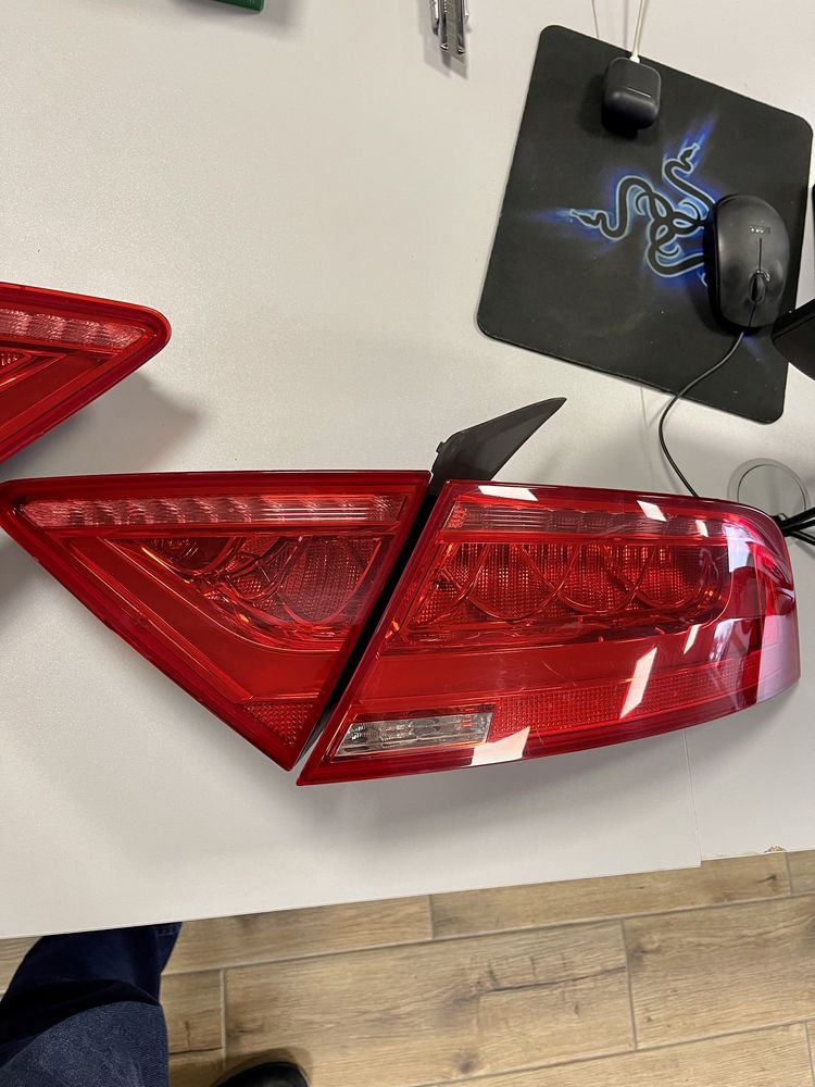 Комплект задніх ліхтарів LED USA Audi A7 4G8 / Задние фонари Ауди лед