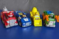 PSI PATROL pojazdy + figurki Chase, Marshall Rubble Rocky