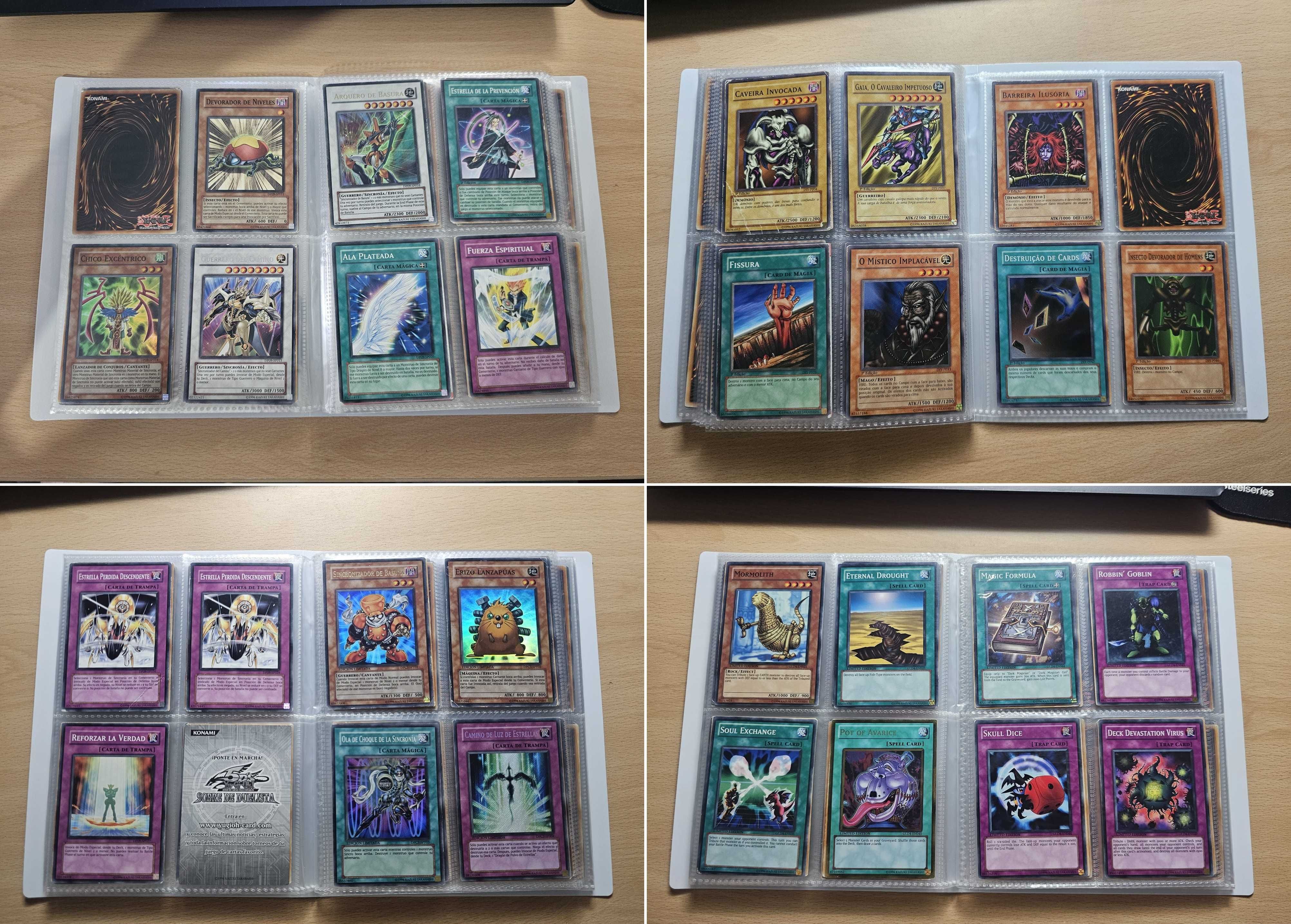 Conjunto de cartas Yu-Gi-Oh! (Vários Sets)