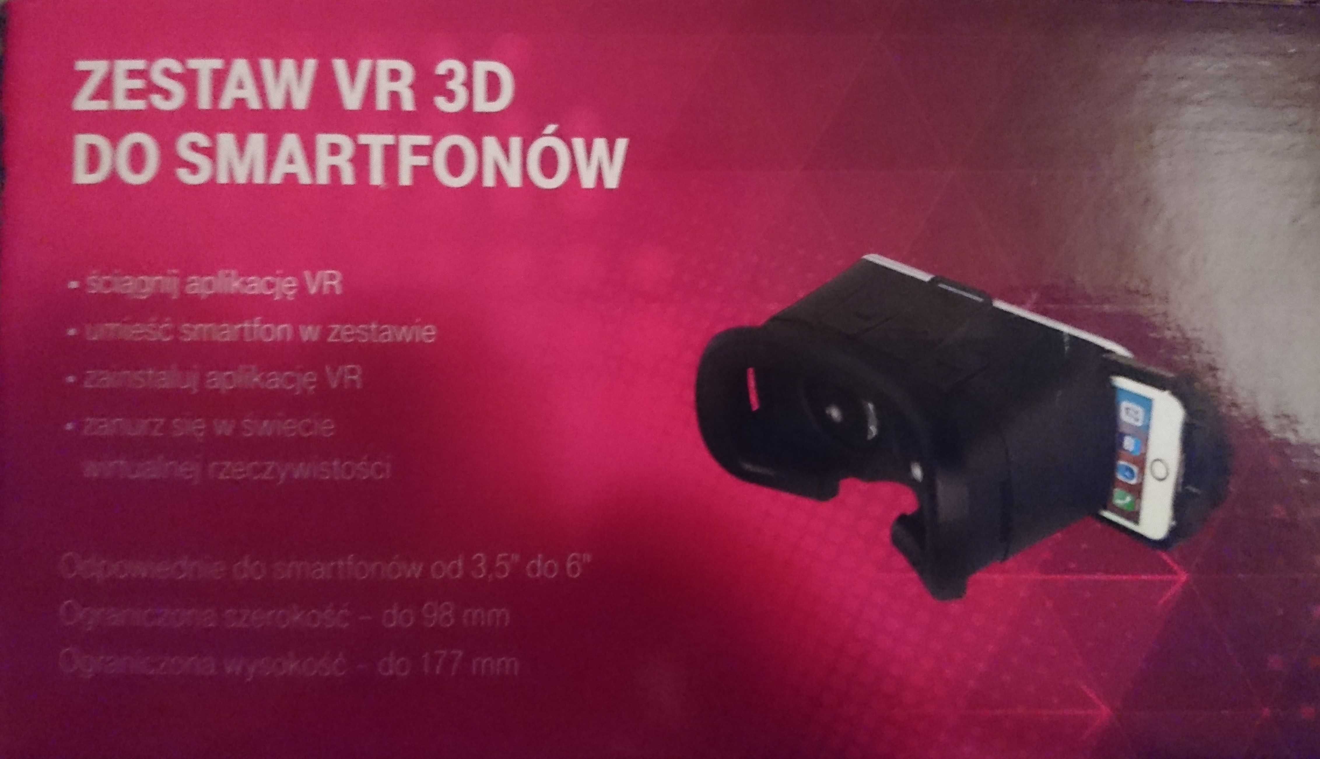 Zestaw VR 3D do smartfonów TANIO