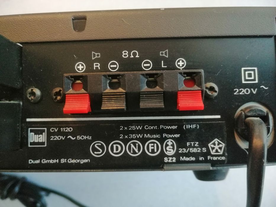 Wzmaczniacz Dual CV 1120 vintage