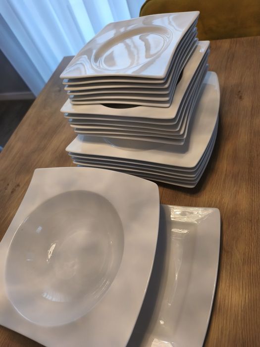 Veroni kolekcja Condor zastawa obiadowa kpl 20 szt. talerze salaterka