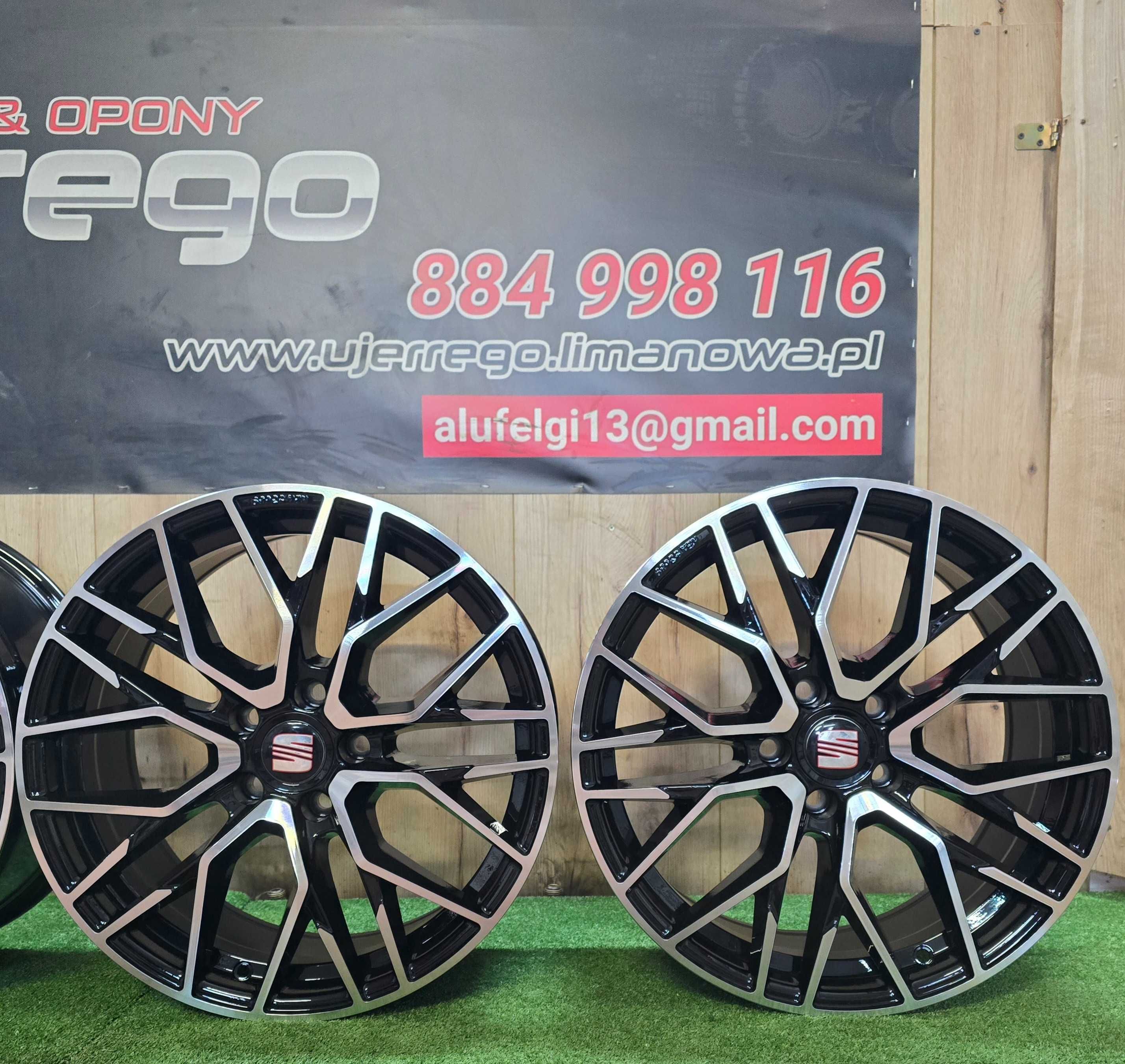 NOWE ALUFELGI SEAT 18x5x112 -Altea,Ateca,leon,Exeo,Terraco  ( ET45i30)