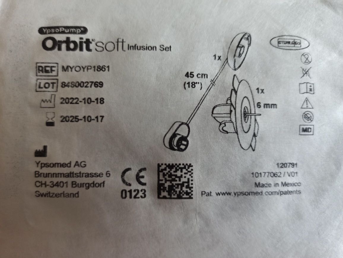 Wkłucia Ypsomed Orbitsoft
