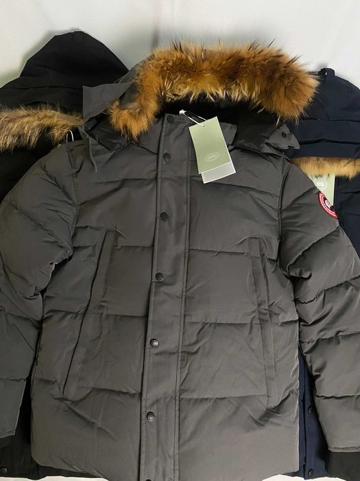 (БЕЗ ПЕРЕДОПЛАТИ)Canada Goose jacket куртка пуховик канада гус сіра