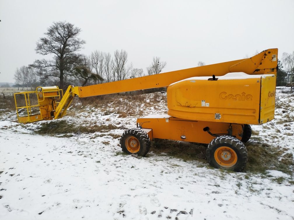 Podnośnik koszowy teleskopowy zwyżka Genie s45 jak Jlg 460aj, zamiana