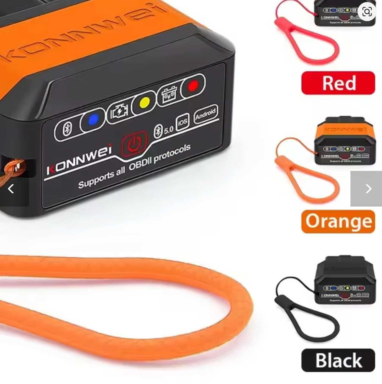 Aвто сканер Konnwei KW905 OBD2 ELM V1.5 BT5 (Android/iPhone)