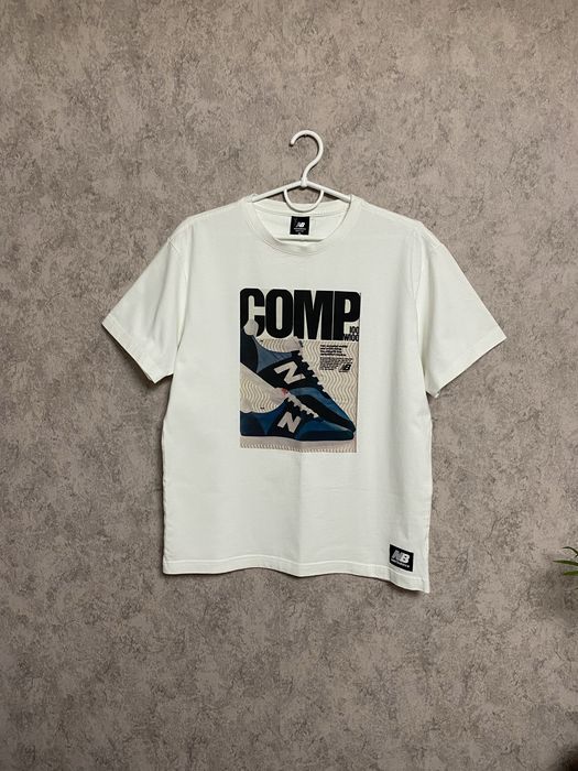 Футболка New Balance з великим принтом оригінал