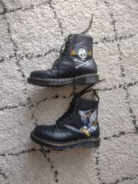 Dr Martens martensy naszywki nadruk vintage retro 40