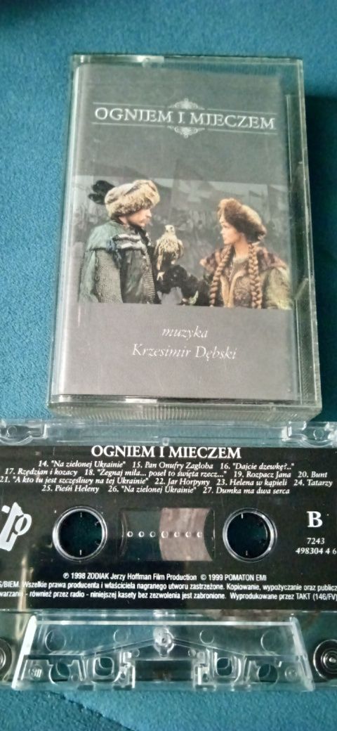 Kaseta, muzyka filmowa, Ogniem i mieczem