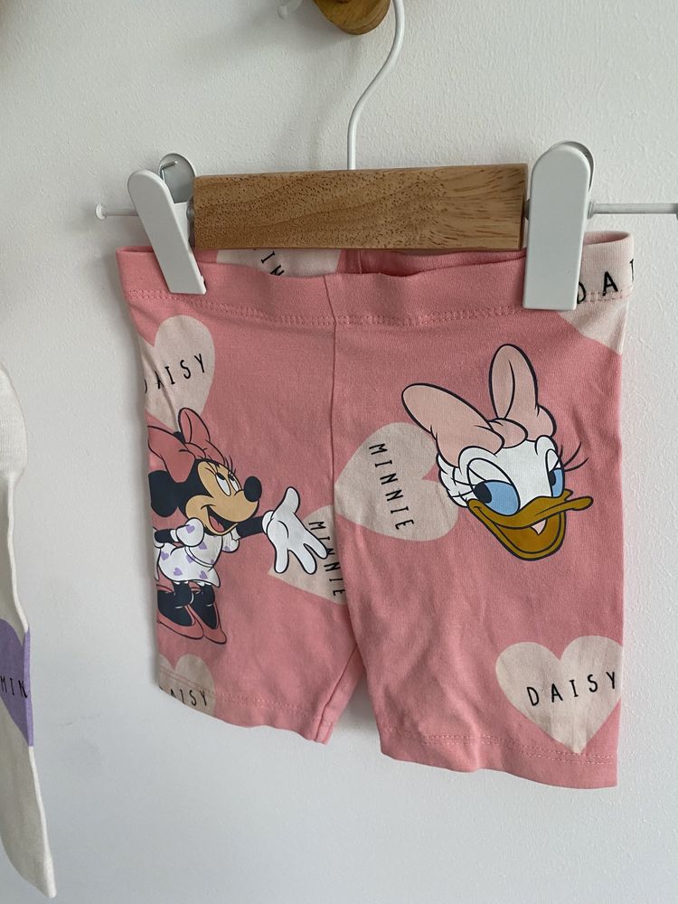 Dwupak szortów 86 spodenki myszka minnie daisy Disney