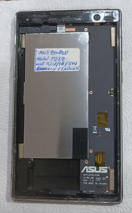 Componentes Tablet Asus Zenpad e Memopad