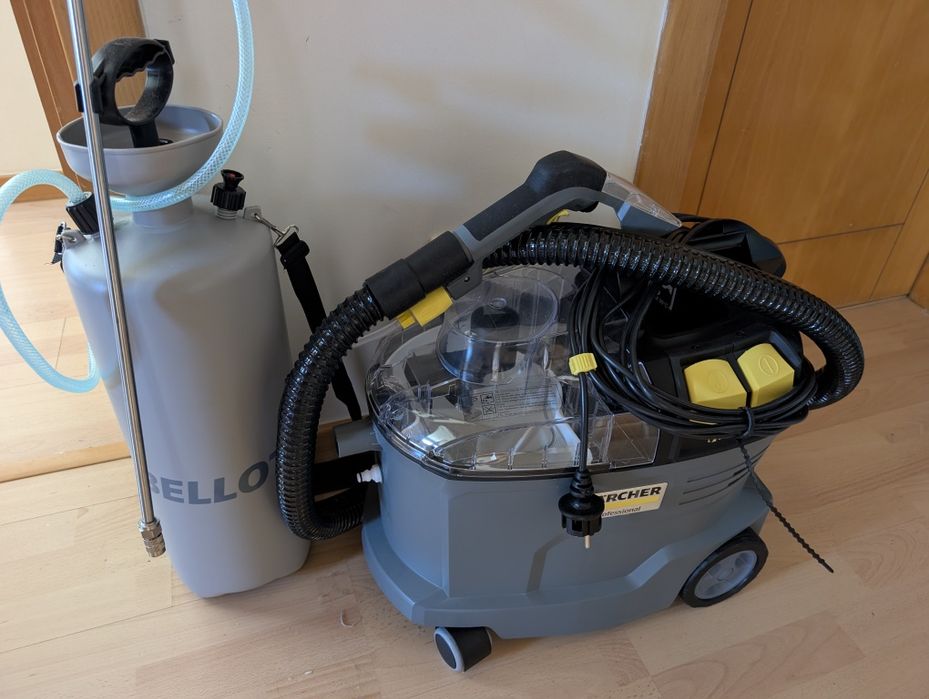 Limpeza de sofás e colchões – Aluguer Karcher Puzzi 8/1