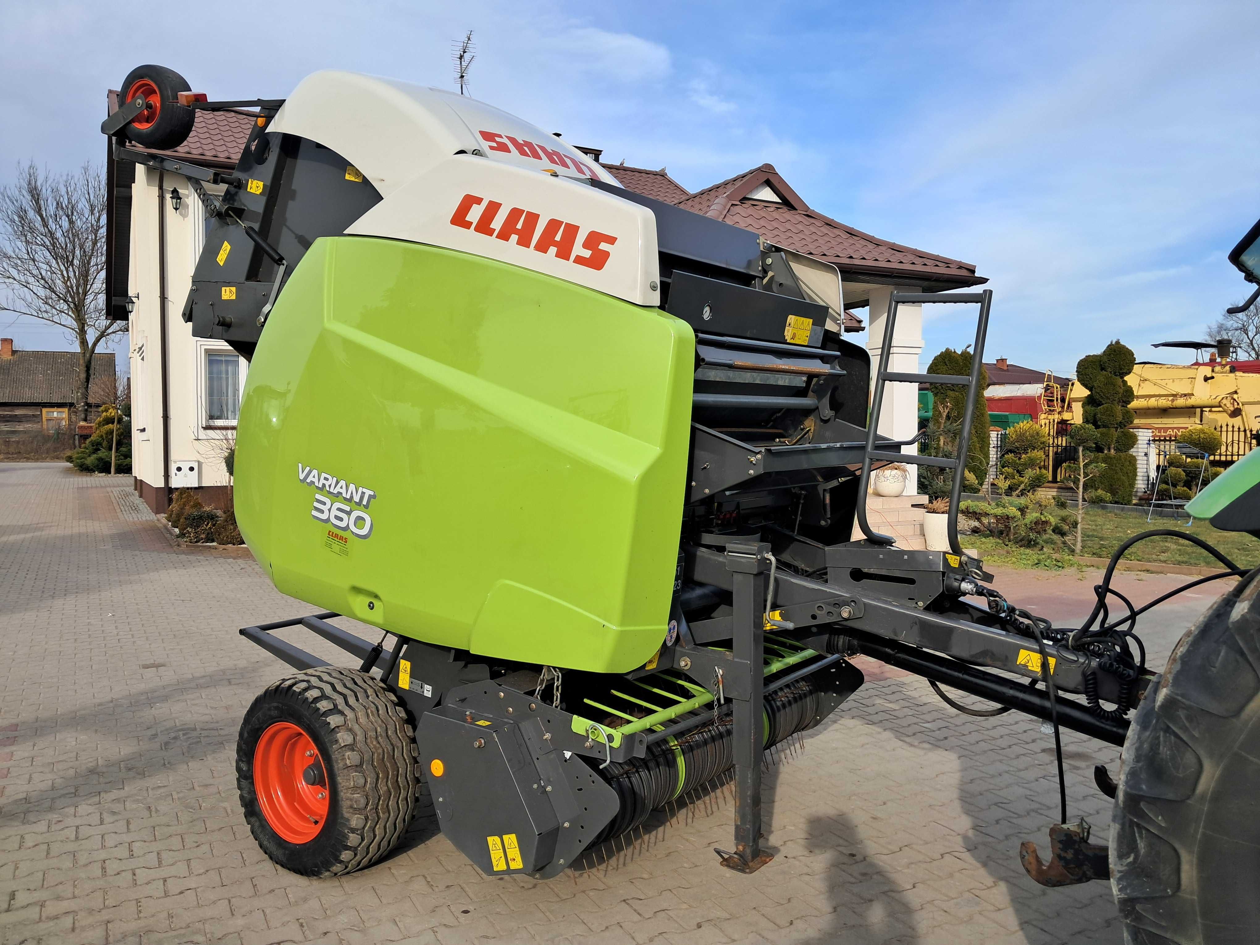 Prasa rolująca Claas Variant 360 siatka sznurek rotor jak nowa