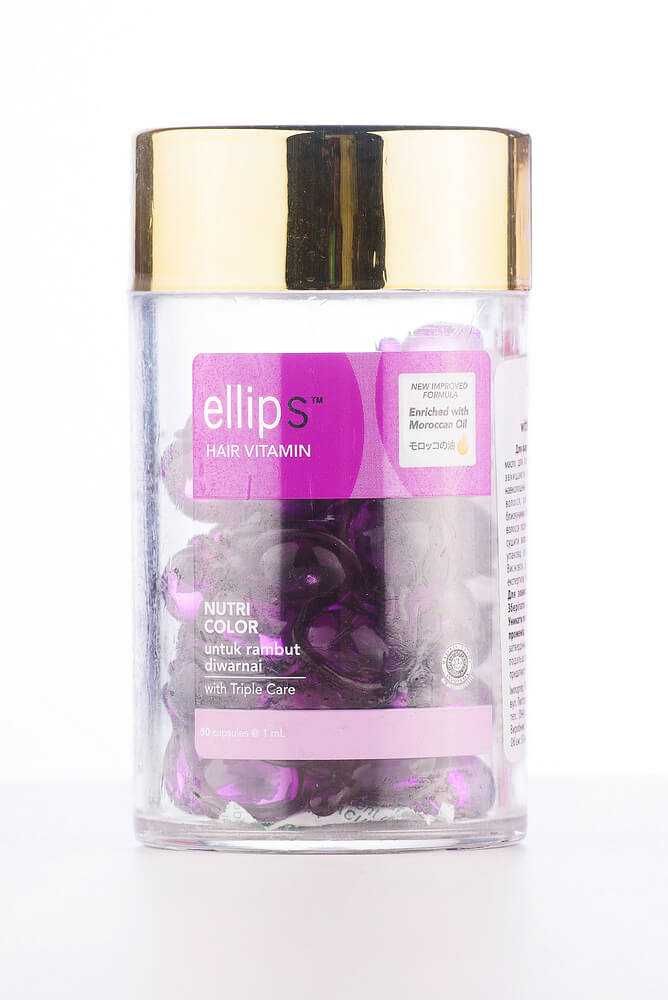 Капсули мікс вітаміни для відновлення та живлення волосся Ellips