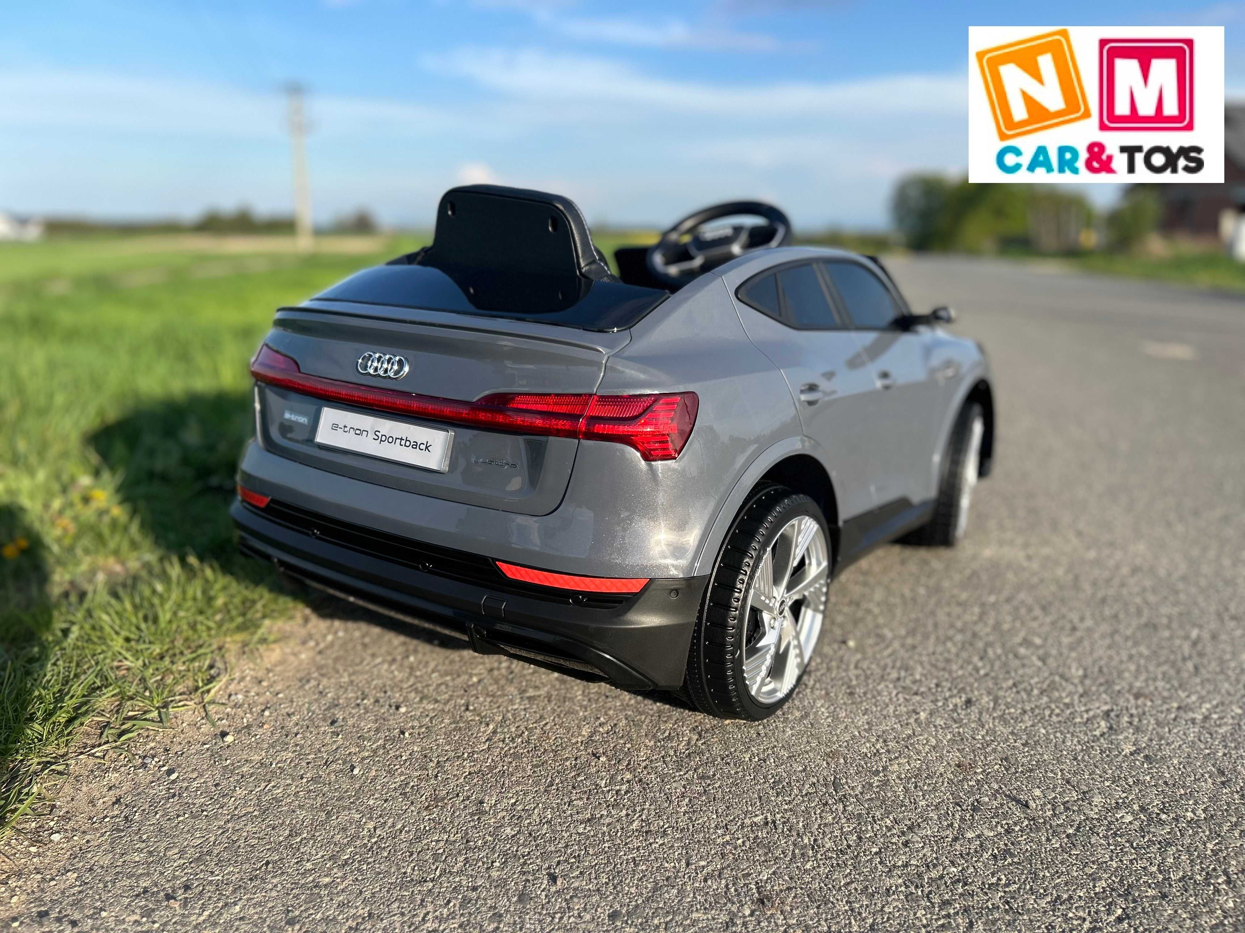 Auto na akumulator 180W 4x4 samochód Audi E-Tron Pojazd dla dzieci