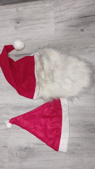 Strój Świętego Mikołaja dla dorosłej osoby rozmiar L, czapka broda