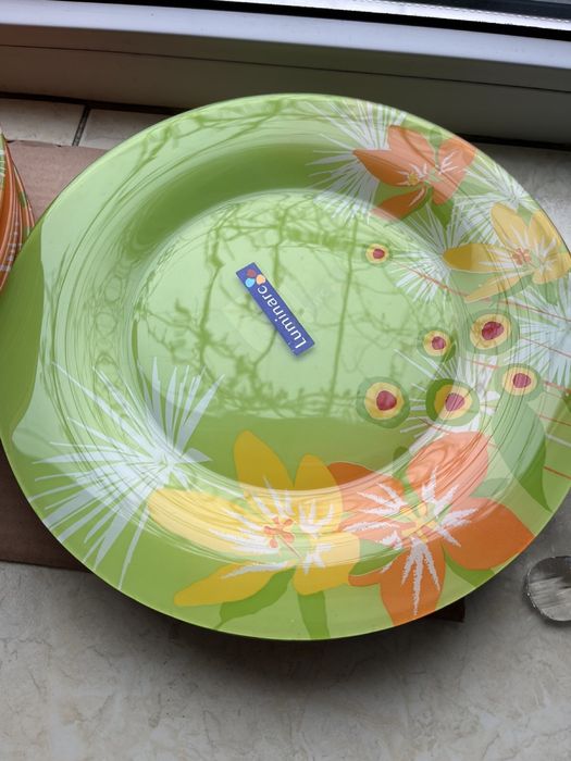 Посуда набір посуду тарелка миска luminarc vereco кухонная посуда нова